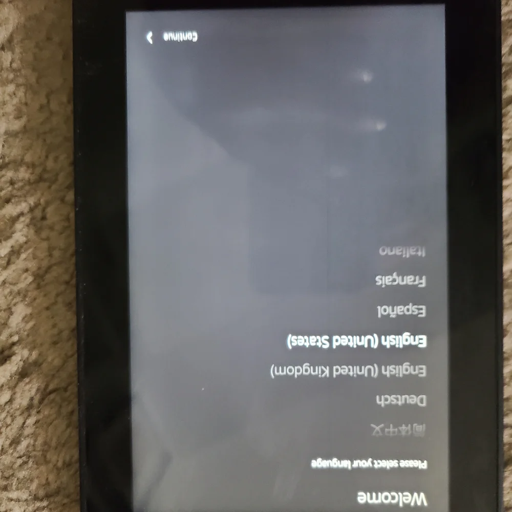 Black Tablet with Speaker Design